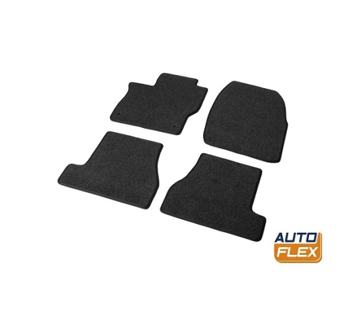Коврики в салон Ford Focus  2010-2015 Седан, ткань AutoFlex Standart, Графит, Арт. 4180101