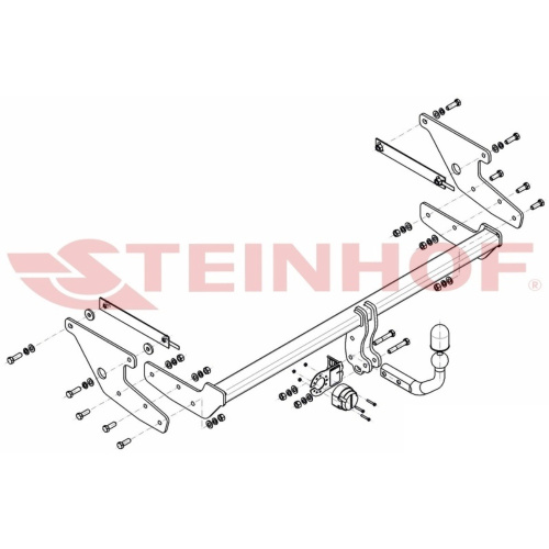 Фаркоп Renault Scenic 2016-2020 Steinhof Арт. R116