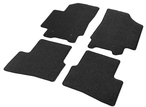 Коврики в салон Hyundai Creta 2015-2020, ткань AutoFlex Standart, Графит, Арт. 4230201