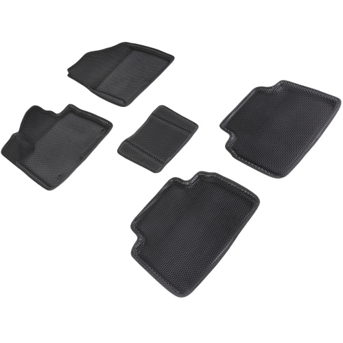Коврики в салон Hyundai Tucson (NX4) 2020-, 3D EVA Seintex "сота", Черный, Арт. 96501