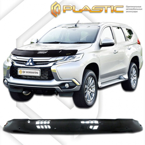 Дефлектор капота Ca-Plastic для Mitsubishi Montero Sport, арт.CA-1256