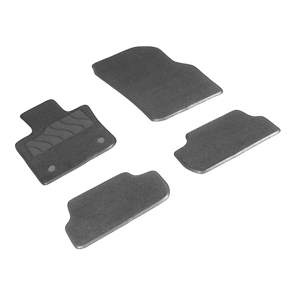 Коврики в салон MINI Hatch (F56) 2013-2018 3 дв, ткань Seintex Lux, Графит, Арт. 99964