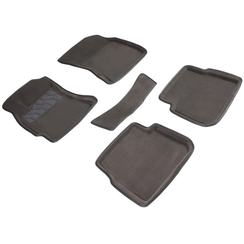 Коврики в салон Subaru Forester  (SH/S12) 2007-2010, 3D ткань Seintex , Серый, Арт. 84756