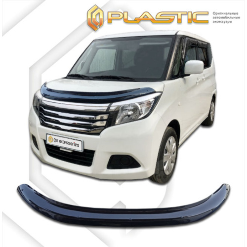 Дефлектор капота Ca-Plastic для Suzuki Solio, арт.20100101155930000000000
