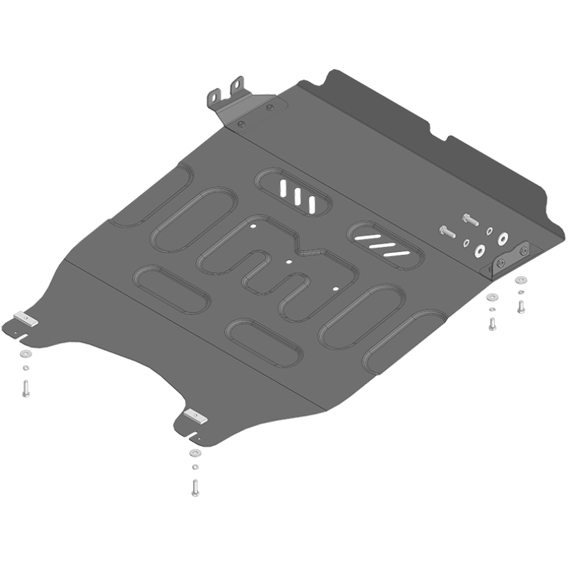 Защита картера двигателя, радиатора Sollers SF5 2025- V=2,7d; АКПП; RWD Арт. 78708