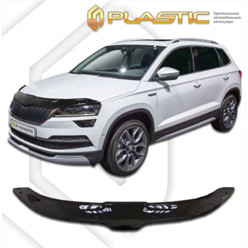 Дефлектор капота Ca-Plastic для Skoda Karoq, арт.20100101155170000000000