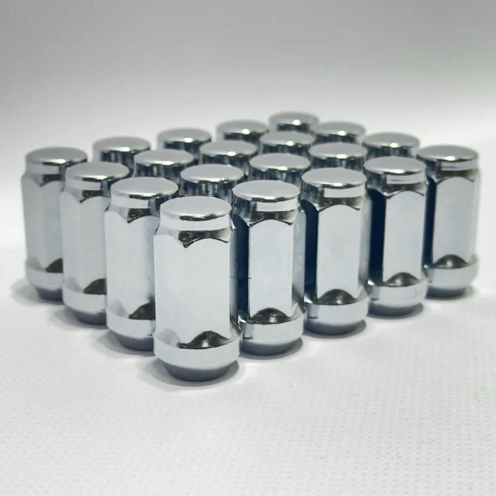 Гайка колеса M12x1.25 Конус h-44мм закрытая, Хром, Ключ 19, Арт. 801944HT