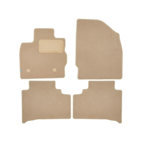 Коврики в салон Skywell ET5 2021-, ткань Klever premium, Бежевый, Арт. KLEVER0410700122112KH