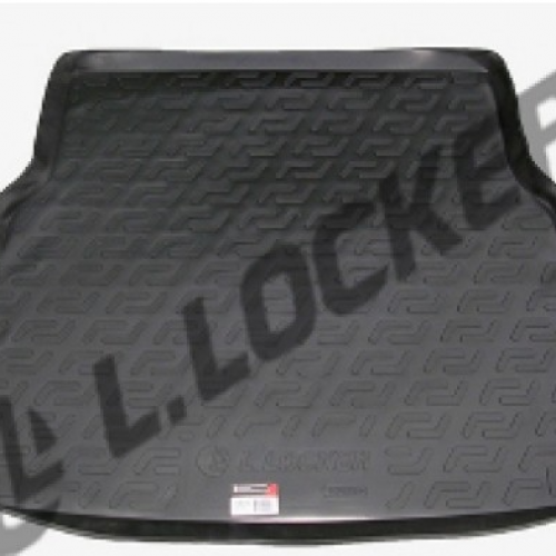 Коврик в багажник Mercedes  (S203) 2000-2004 Универсал, пластик, L.Locker, Черный, Арт. 0127030300