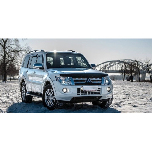 Дефлектор капота SIM для Mitsubishi Pajero, арт.SMIPAJ0712