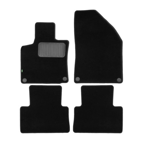 Коврики в салон Geely Coolray 2019-2023, ткань Klever standart, Черный, Арт. KLEVER02A58983010KH