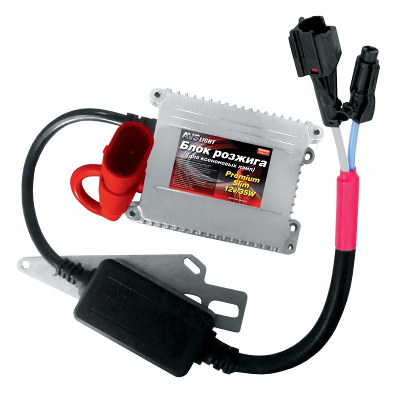 Блок розжига AVS (Premium slim AC) 1 шт. 12/35W LL-05A разъём KET, шт