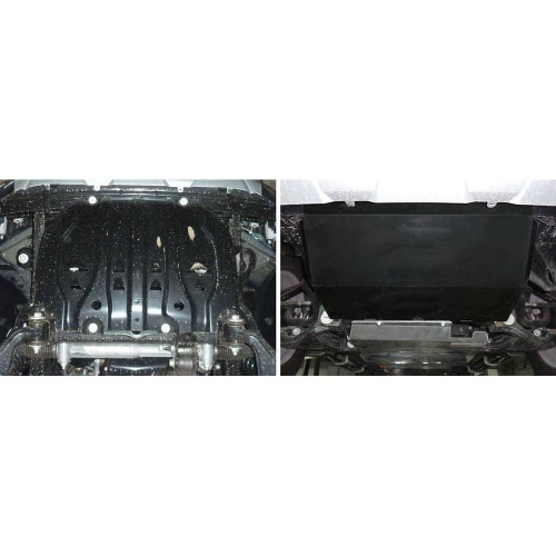 Защита радиатора Ford Ranger (T6) 2011-2015 V - 2.2d Арт. 111.01829.1