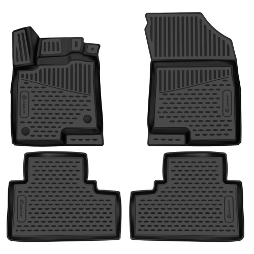 Коврики в салон Haval Jolion 2021-, полиуретан 3D Element, Черный, 2WD Арт. ELEMENT3DAN0015210K