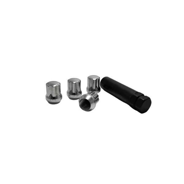 Гайки секретные M12x1.5 Конус h-32мм закрытая, Хром, Ключ 17-19, Арт. 715445SM