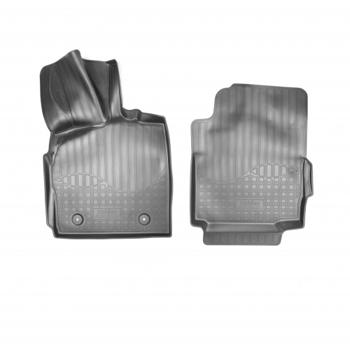 Коврики в салон Smart Fortwo (W451) 2007-2010, полиуретан 3D Norplast, Черный, Арт. NPA10-C82-250