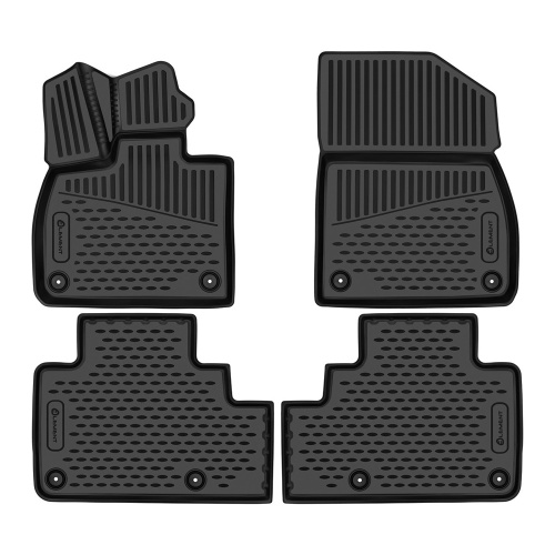 Коврики в салон Li Auto (Lixiang) L6 2024-, полиуретан 3D Element, Черный, Арт. ELEMENT3DA71214210K