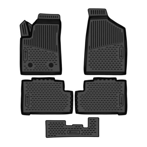 Коврики в салон SWM G05 Pro 2022-, полиуретан 3D Element, Черный, Арт. ELEMENT3DAN0644210K