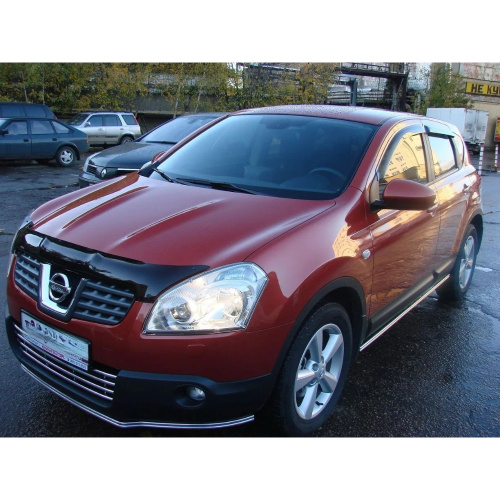 Дефлектор капота SIM для Nissan Qashqai, арт.SNIQAS0712L