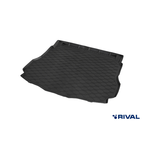 Коврик в багажник Haval M6  2021-, полиуретан Rival, Черный, Арт. RIV19406002